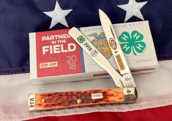 Case XX 2018 FFA 4-H, Co-Op Doctor Knife w/ Great Bone Handles -NOS Case XX 2018 FFA 4-H, Co-Op Doctor Knife w/ Great Bone Handles -NOS