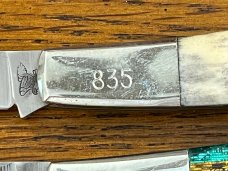 Frost Cutlery "Little Hawkbill" Limited Edition Matched 4-Knife Set SN#835 Japan