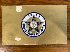 Frost Cutlery Standing Stone Cutlery Ltd Ed Fraternal Order of Police Commermorative Knife SN#280