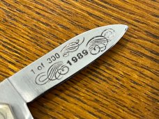 Frost Cutlery Standing Stone Cutlery Ltd Ed Fraternal Order of Police Commermorative Knife SN#280
