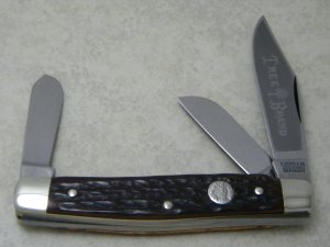 Boker Tree Brand Brown Canvas Micarta Straight Razor 5/8 Carbon Blade -  KnifeCenter - 140509 - Discontinued