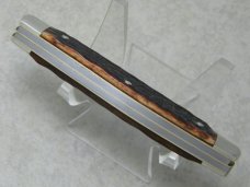 H. Boker & Co. Solingen Germany Tree Brand Maroon Bone Stockman Knife