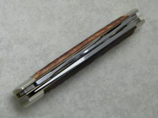 H. Boker & Co. Solingen Germany Tree Brand Maroon Bone Stockman Knife