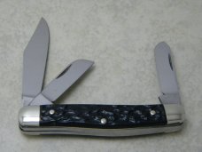 H. Boker & Co. Solingen Germany Tree Brand Maroon Bone Stockman Knife