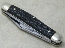 H. Boker & Co. Solingen Germany Tree Brand Maroon Bone Stockman Knife
