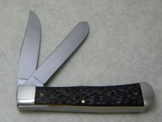 Western USA 691 Jigged Delrin Trapper Knife