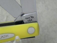 Case XX USA 3 Dot 1977 Yellow 33092 Birdseye Rivet Stockman Knife