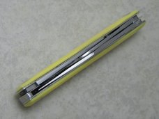 Case XX USA 3 Dot 1977 Yellow 33092 Birdseye Rivet Stockman Knife