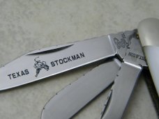 Frost & Son Japan Pearl Custom 5 Blade Stockman Knife