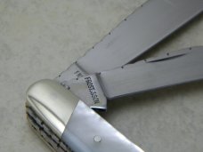 Frost & Son Japan Pearl Custom 5 Blade Stockman Knife