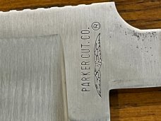 Parker Cut. Co. Tak Fukuta Convertable 2-Blade Hunting Knife w/Buffalo Horn Scales Japan -- RARE!!!