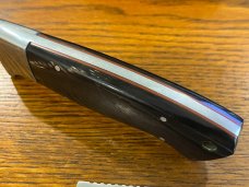 Parker Cut. Co. Tak Fukuta Convertable 2-Blade Hunting Knife w/Buffalo Horn Scales Japan -- RARE!!!