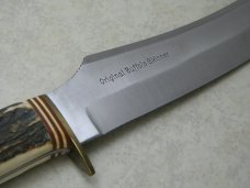 Guttmann Cutlery Co. Solingen Germany Stag Original Buffalo Skinner Fixed Blade Sheath Knife