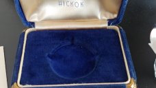 VINTAGE 4 leaf Clover CIGAR knife by Hickok 