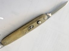 VINTAGE 1940 G SCHRADE KNIFE CO BPORT CT PRESTO DOUBLE BUTTON AUTO KNIFE