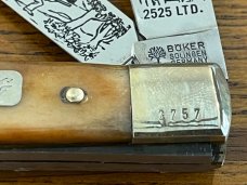 Boker Tree Brand 1980 "White Lightning" Limited Edition Trapper Knife SN#2757 Germany