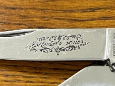 Spouting Whale F&F Custom Design Cape Hatteras Lighthouse Scrimshaw Ltd Ed Trapper #829 Japan