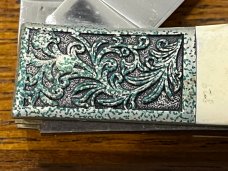 Spouting Whale F&F Custom Design Cape Hatteras Lighthouse Scrimshaw Ltd Ed Trapper #829 Japan
