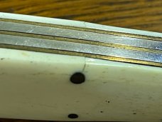 Spouting Whale F&F Inc. CS-21 Scrimshaw Barlow Folding Knife SN#2189