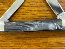 Case XX 1-Dot 1979  Pen Knife w/Smoked Black Pearl Immitation Scales