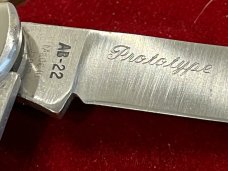American Blade 1977 Anniversary 3 Blade Canoe Pocket Knife AB-22 Japan -- MINT PROTOTYPE!!!