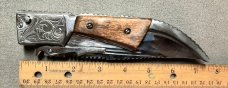 12" Extender Bowie Switchblade for Hunting Season 