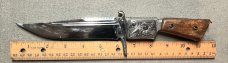 12" Extender Bowie Switchblade for Hunting Season 