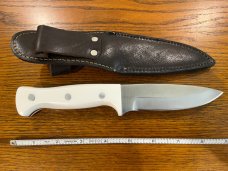 Dayi Bursa 8 7/8" Drop Point Hunting Knife w/Synthetic Scales