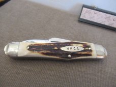 Kissing Crane Stag Handle Whittler For NKCA