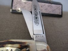 Kissing Crane Stag Handle Whittler For NKCA