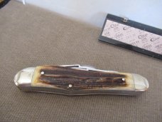 Kissing Crane Stag Handle Whittler For NKCA