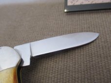 Case XX 1977 Blue Scroll Stag Handle Canoe Pattern # 52131 SSP