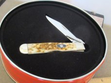 Case XX 2006 Rugar Cheetah Cub Burnt Honey Bone Pattern # 611 1/2 SS