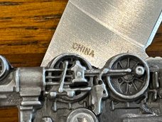 Iron Horse Baldwin Mallet Locomotive Linerlock Folding Knife