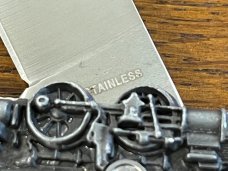 Iron Horse Baldwin Mallet Locomotive Linerlock Folding Knife