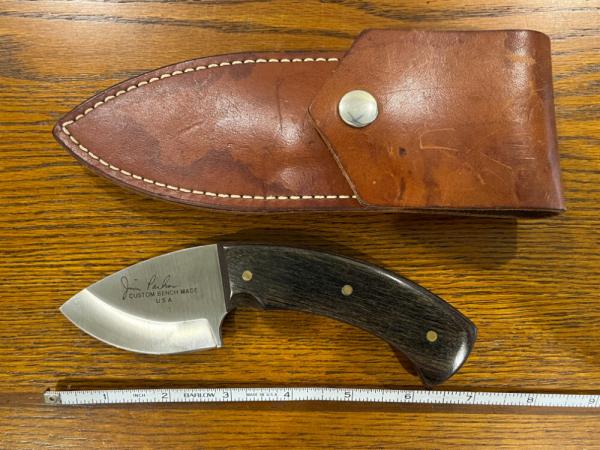 Jim Parker Signature 6 3/4" Caper Knife w/Pakkawood Scales