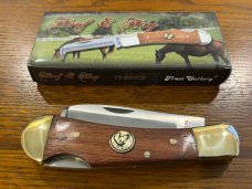 Frost Hoof amp Hay Folding Knife 2625in Stainless Blade Cocobolo Wood Handle 15-883CB