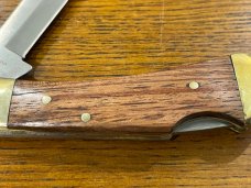 Frost Hoof & Hay Folding Knife, 2.625in, Stainless Blade, Cocobolo Wood Handle 15-883CB