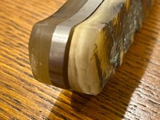 Hunter 8 1/4" Drop Point NAHC Life Member Hunting Knife w/Bone Scales