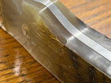 Hunter 8 1/4" Drop Point NAHC Life Member Hunting Knife w/Bone Scales