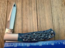 Moki Kronos ANZ-433 SFO for SSk Lapis Blue Aberdeen Jigged Bone, Slightly Lighter Blue