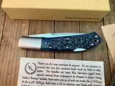 Moki Kronos ANZ-433 SFO for SSk Lapis Blue Aberdeen Jigged Bone, Slightly Lighter Blue