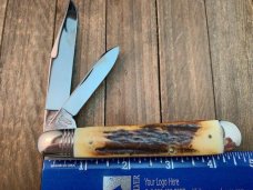 Queen City Cutlery Classics English Jack Torched Stag
