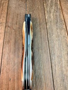 Queen City Cutlery Classics English Jack Torched Stag