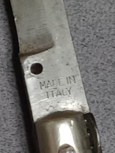 Vintage Made In Italy Picklock Stiletto  11".