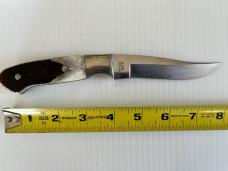 Parker & Son Clip Point Texas Sesquicentennial Knife with Sambar Stag Handle M-1392 Japan (5314) 