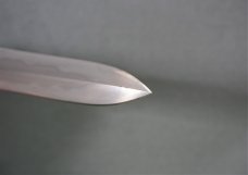 + *RARE* ANDERS HOGSTROM CUSTOM HAMON DAGGER W/STERLING SILVER FITTING +