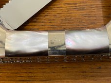 Parker Custom Series Limited Edition Black Pearl Gunboat Canoe Knife Japan SN#361