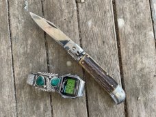 Italian Lever Lock Stag
