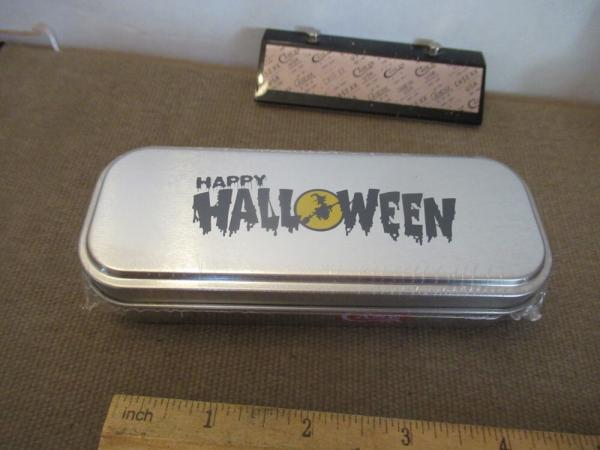 Case XX 2020 Halloween Persimmon Orange Smooth Bone Mini Trapper Pattern # 6207 SS